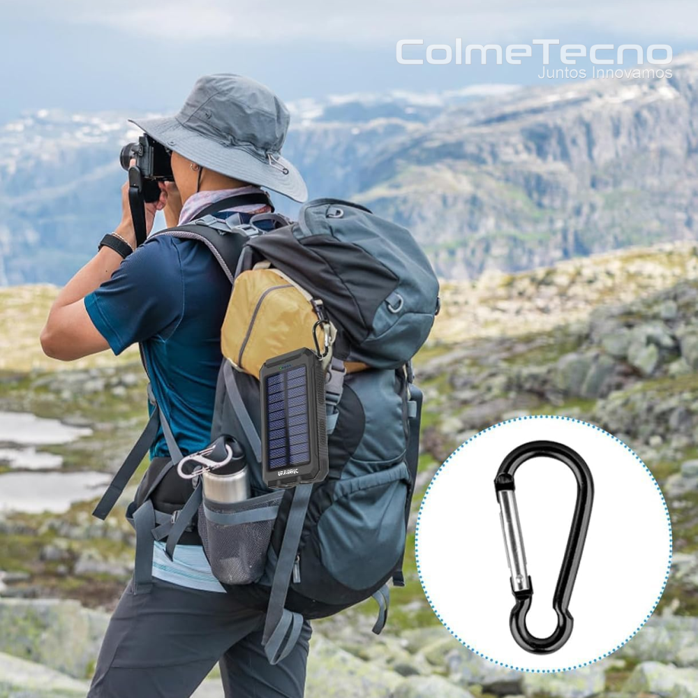 Miniatura 2 de Power Bank Solar 16800mah Cargador 2usb